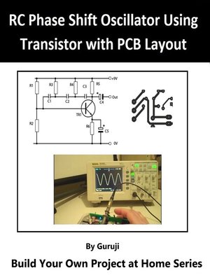cover image of RC Phase-Shift Oscillator using Transistor with PCB Layout
